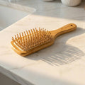 Bamboo Paddle Hairbrush - Square