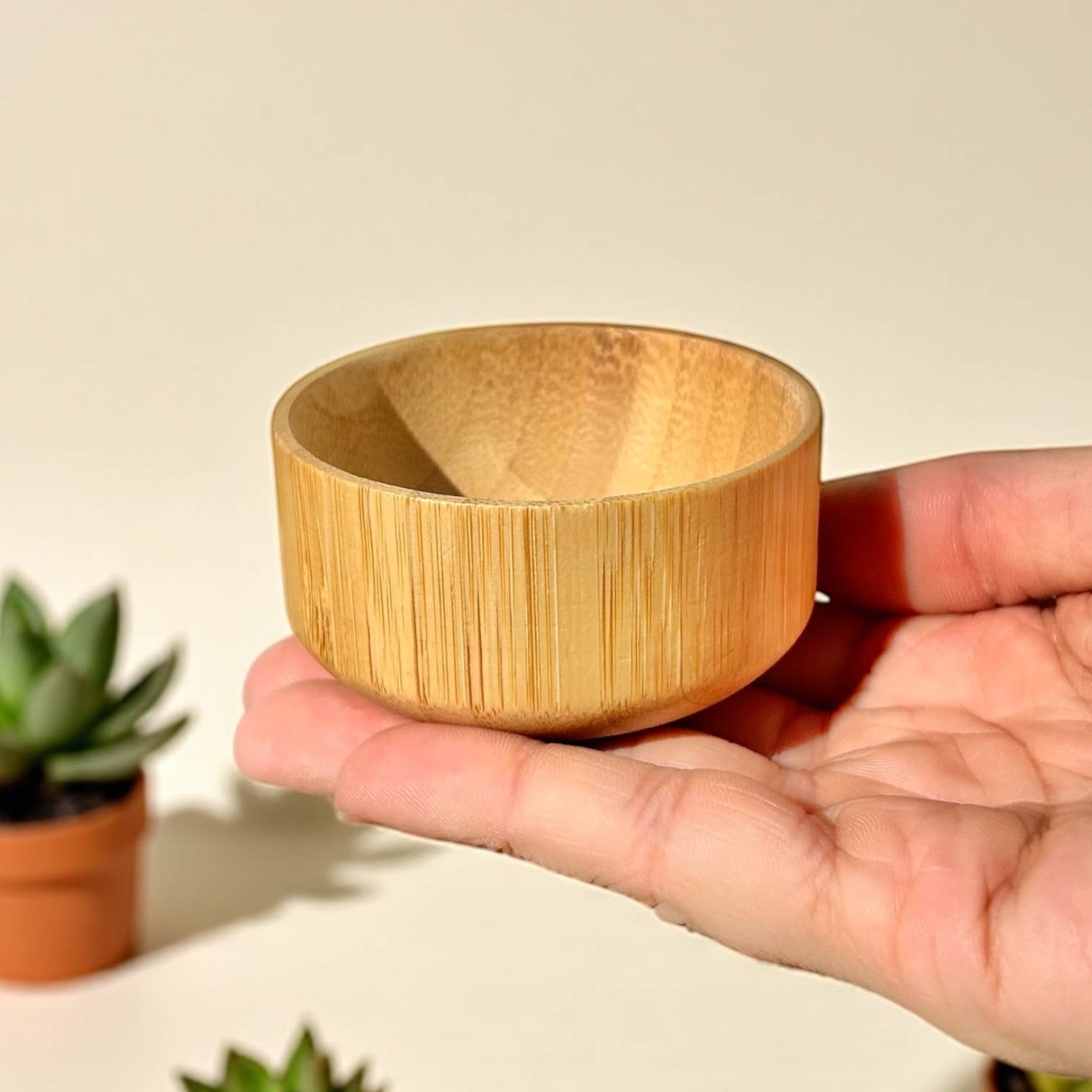 Mini Bamboo Bowl- face mask