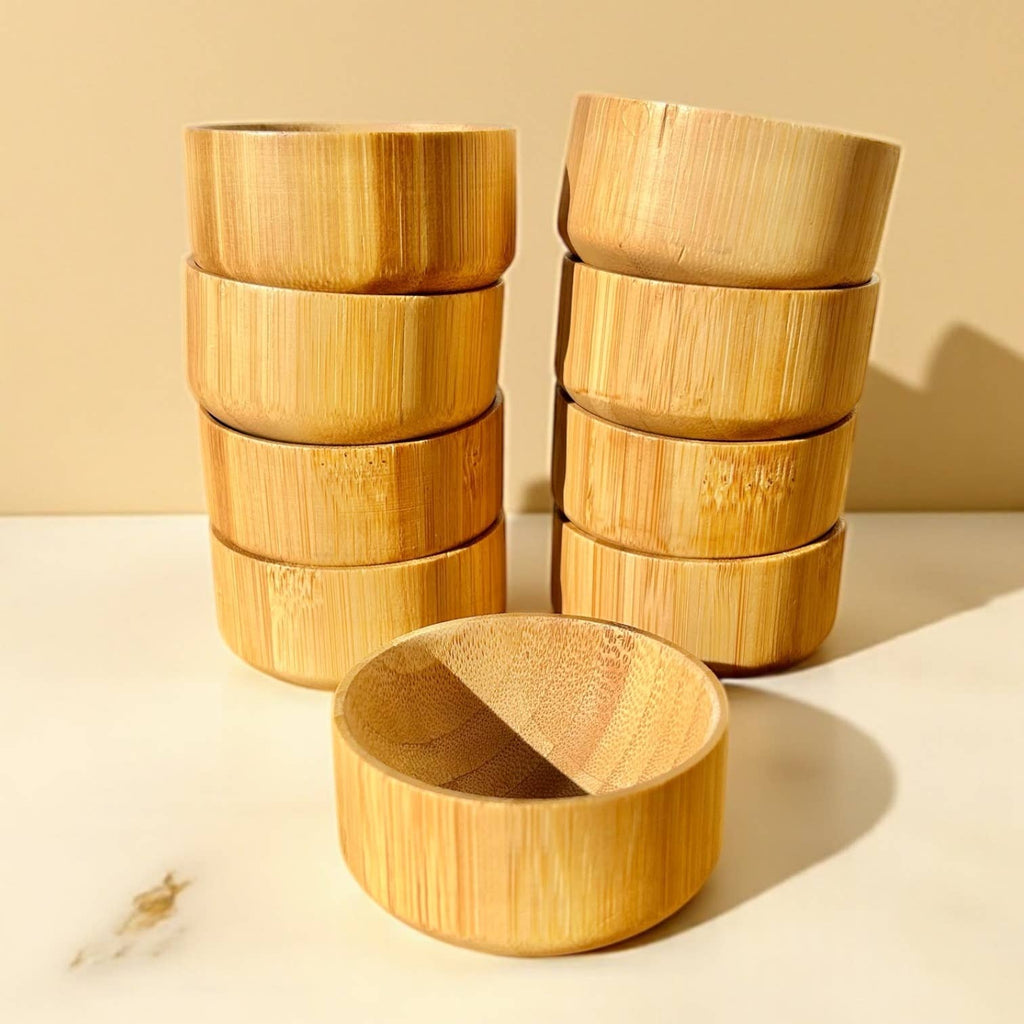 Mini Bamboo Bowl- face mask