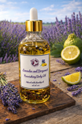 Nourishing Body Oil- Lavender and Bergamot 4oz