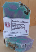 Lavender and lemon Handmade Soap bar-Cold Process