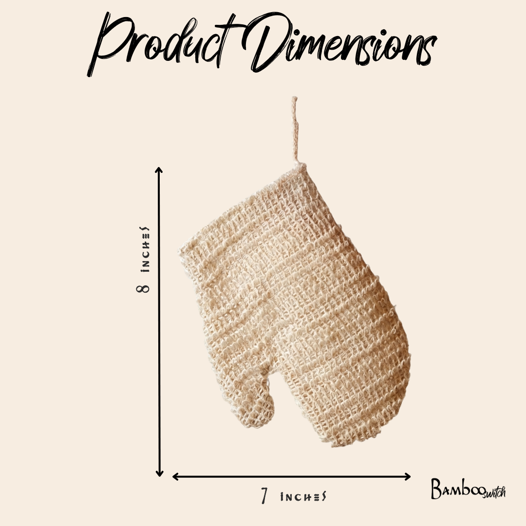 Sisal Exfoliating Shower Glove | Earth Day Bestseller