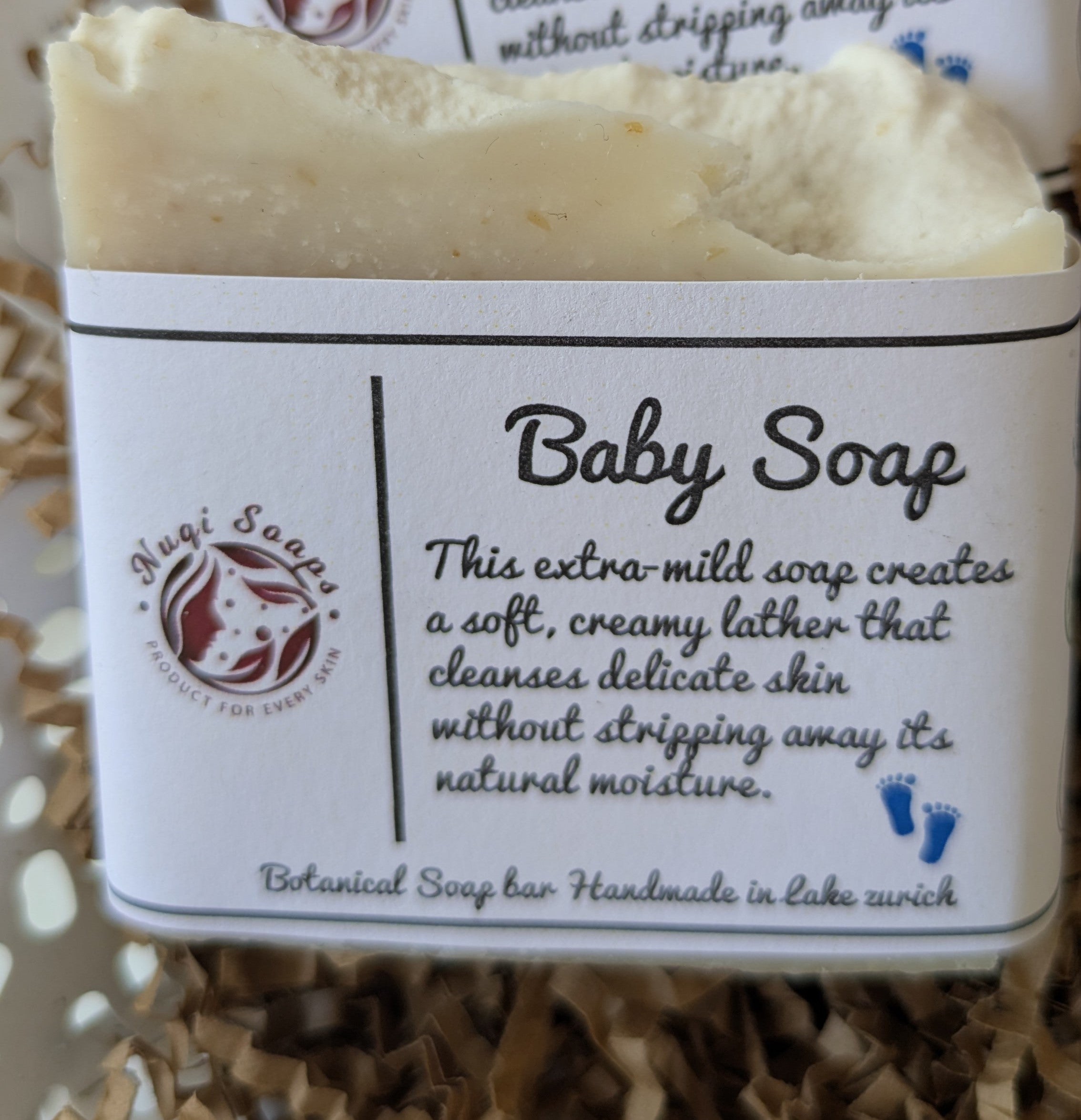 Baby soap bar (calendula infused oils )
